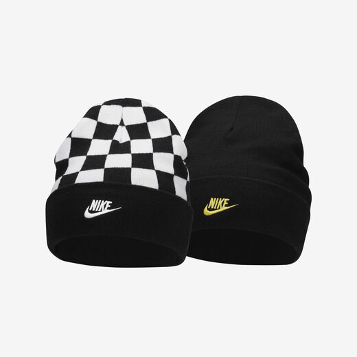 Beanies-Nike, Nike Peak, Kids' Reversible Tall Cuff Smiley Beanie