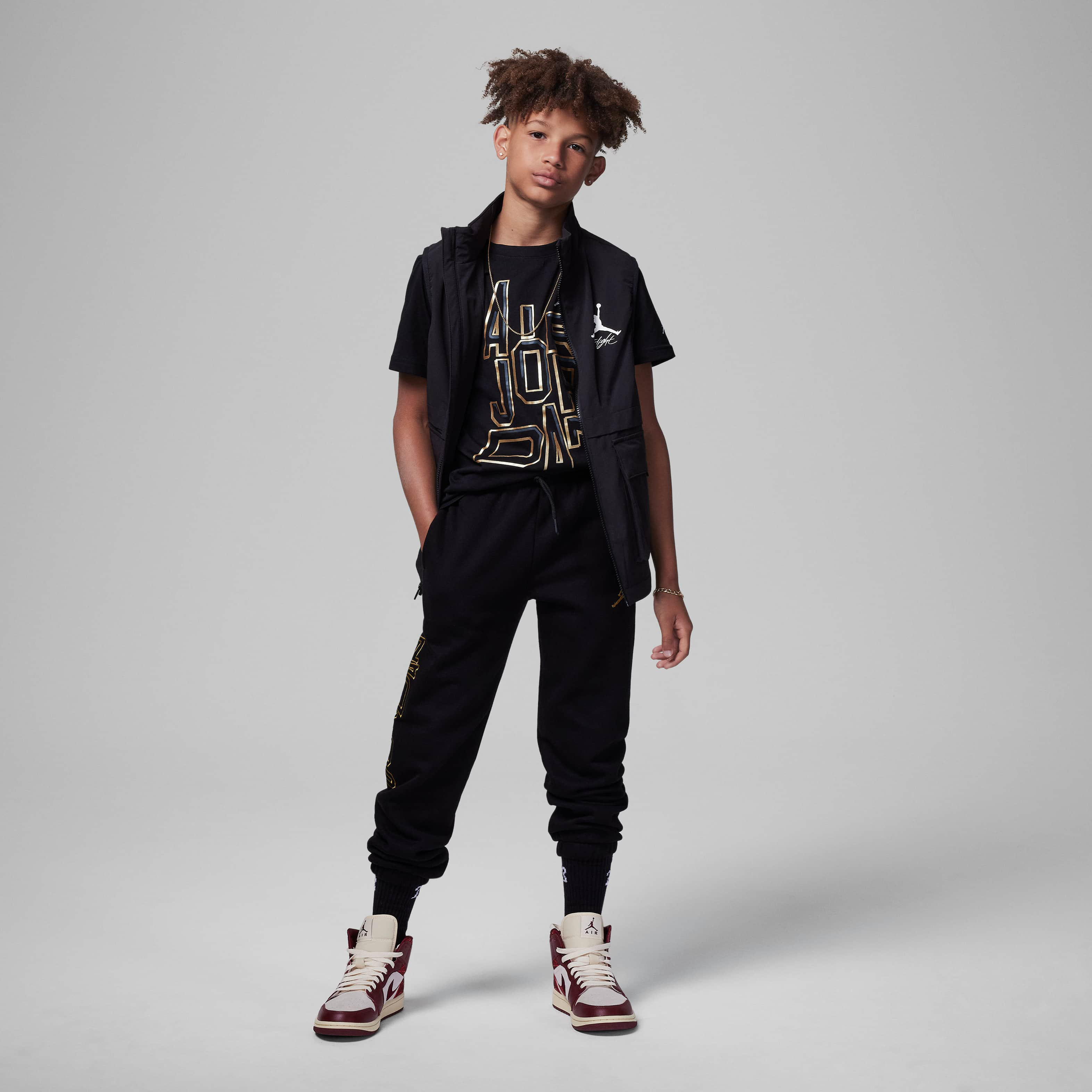 Jordan 23 Gold Line Tee image number 4