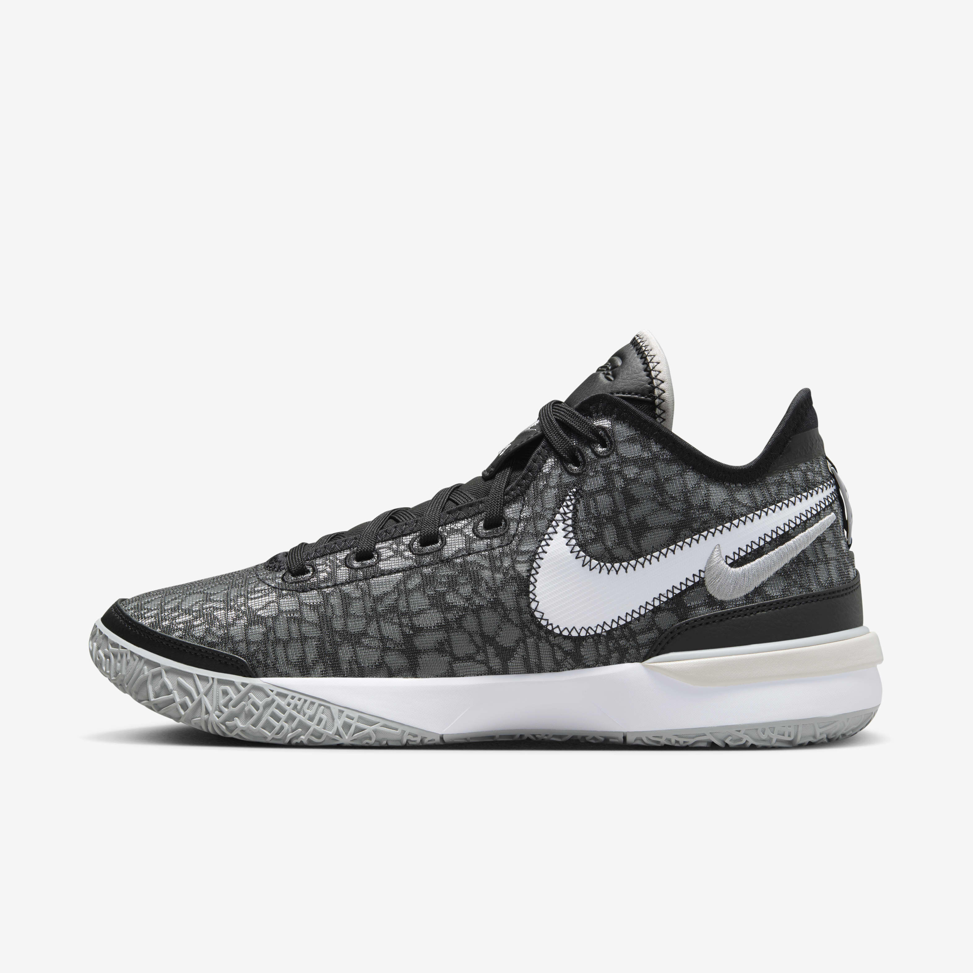 Buy LeBron NXXT Gen Basketball Shoes - Black/White/Light Bone/Wolf