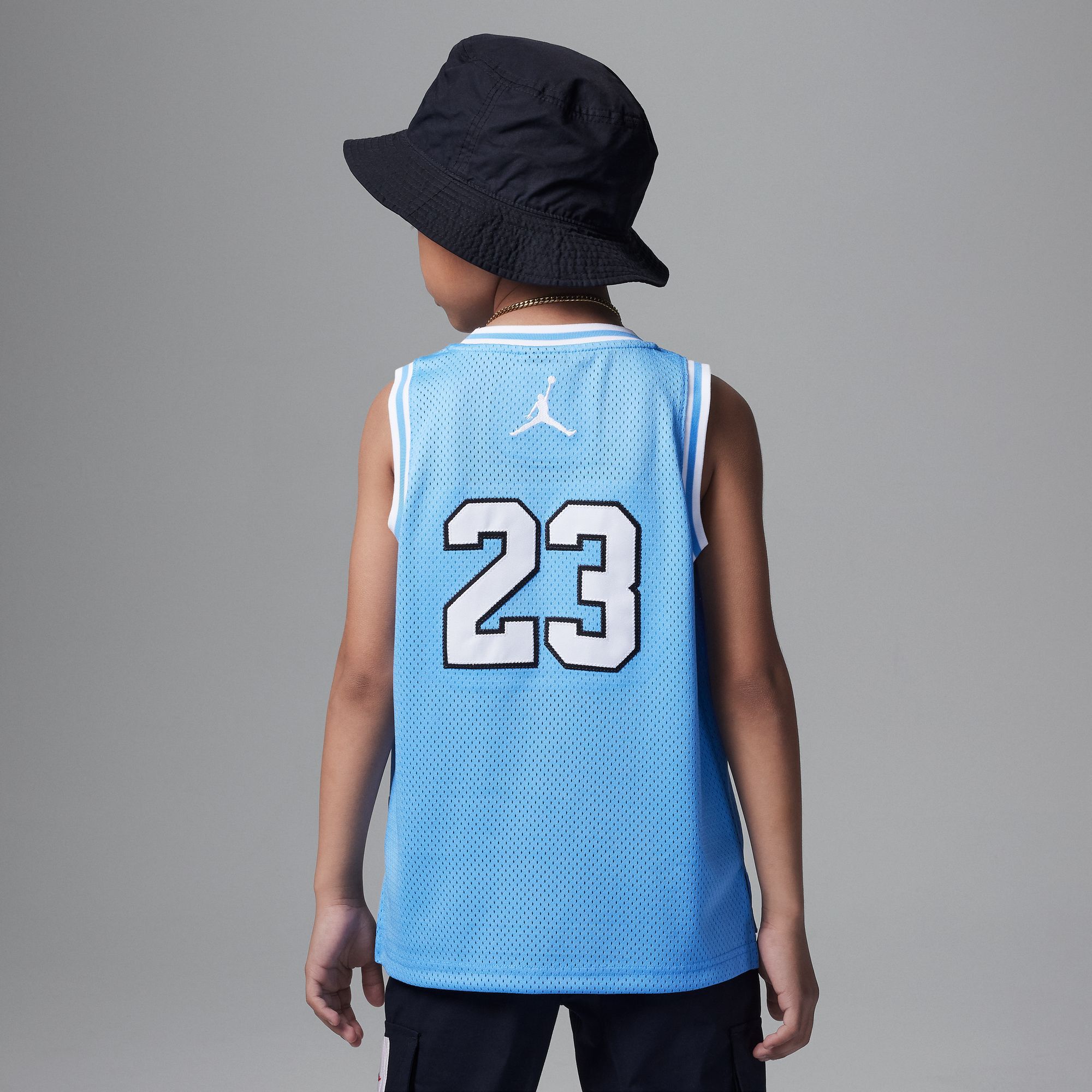 Light blue jordan jersey best sale