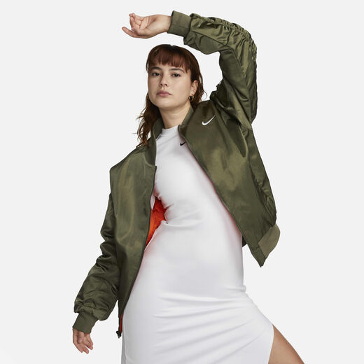 Women's Bomber Jackets-Nike, Nike Sportswear, Women's Reversible Varsity Bomber Jacket