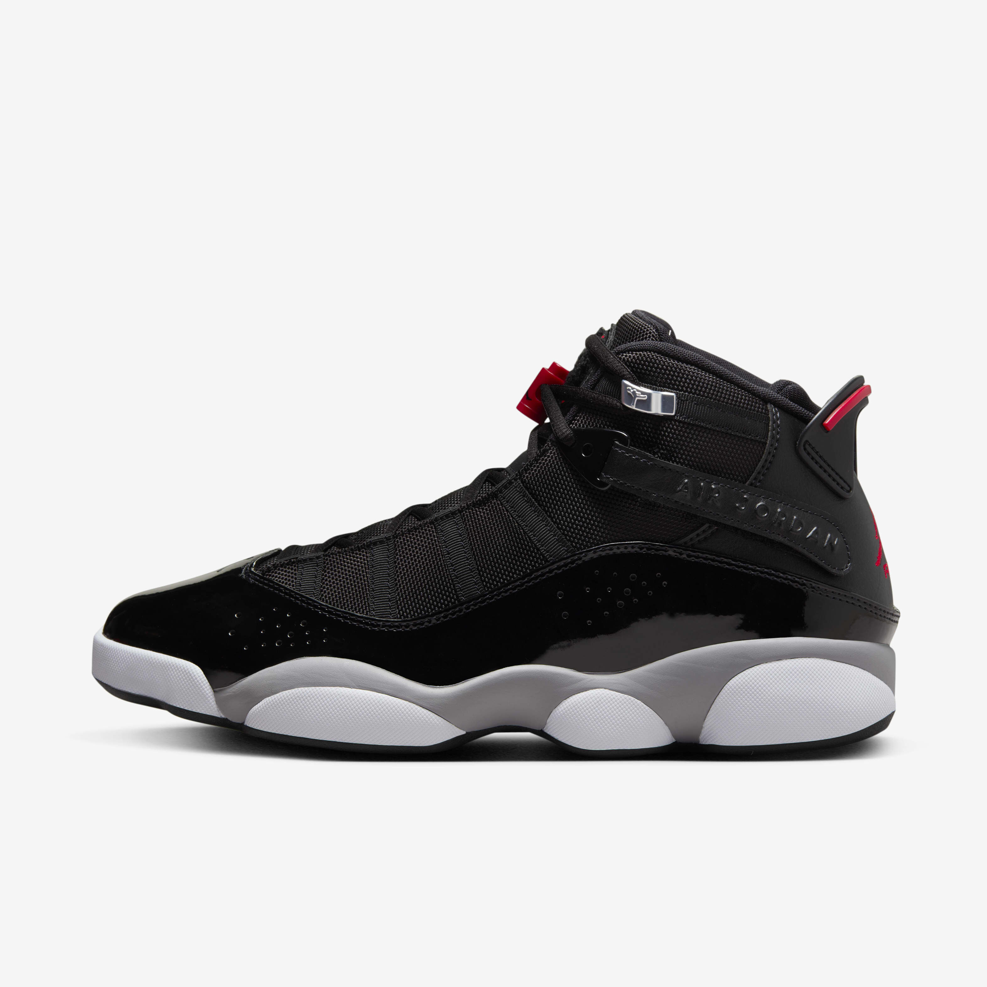 Jordan six rings red top