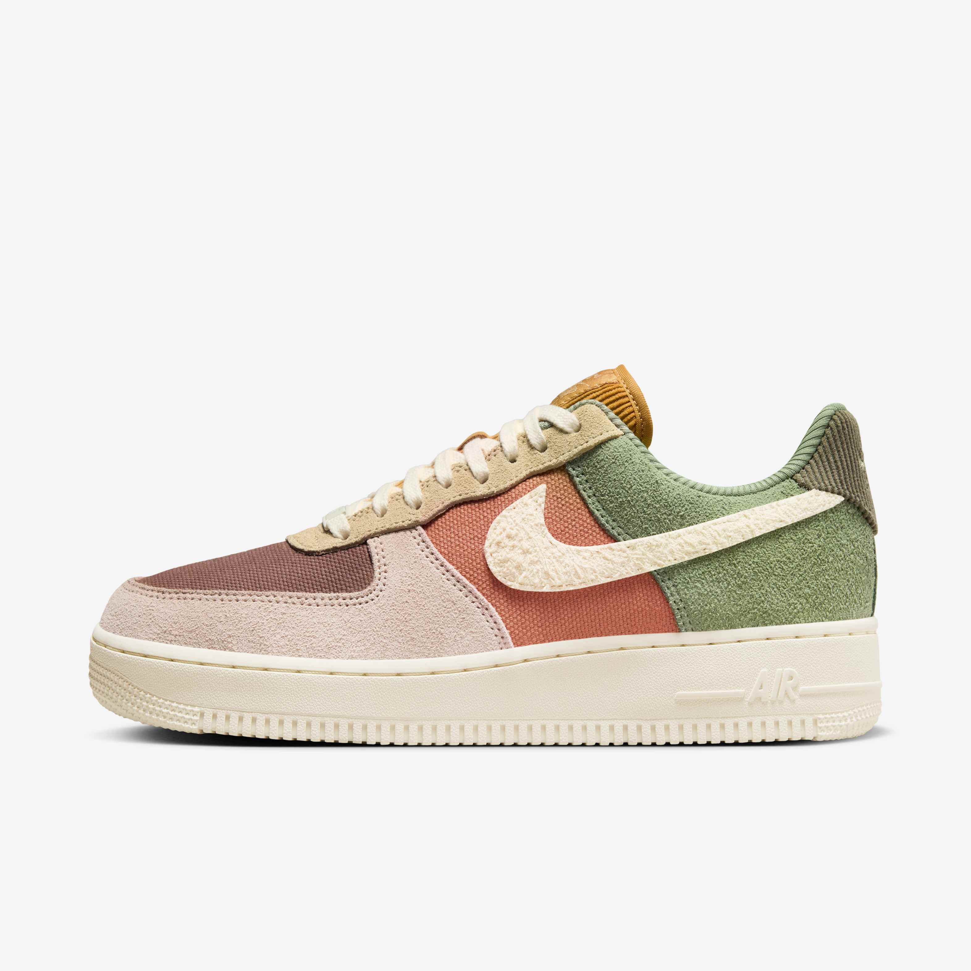 Buy Nike Air Force '07 LX Women's Shoes Oil Green/Terra Blush