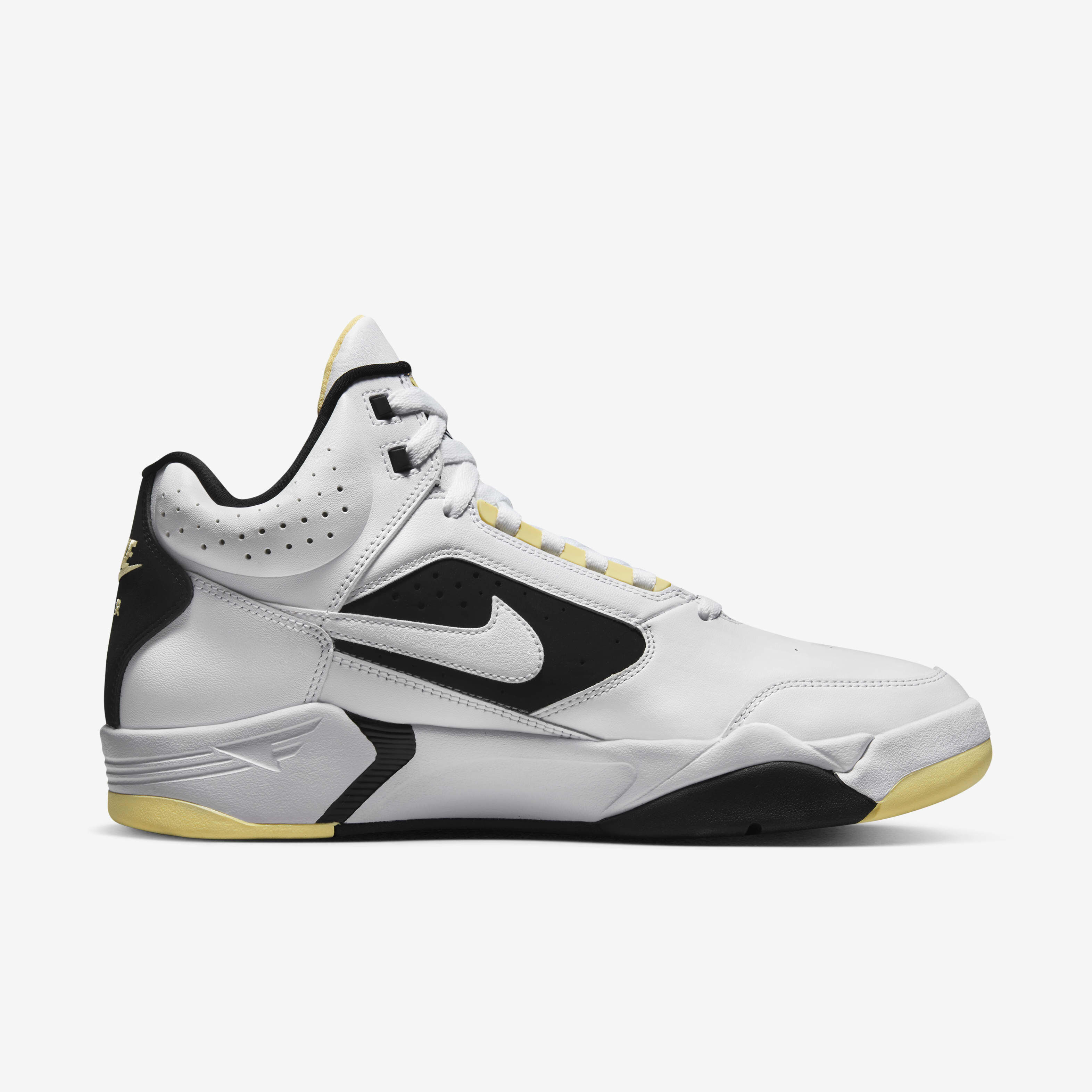 Nike air flight lite high black purple clearance